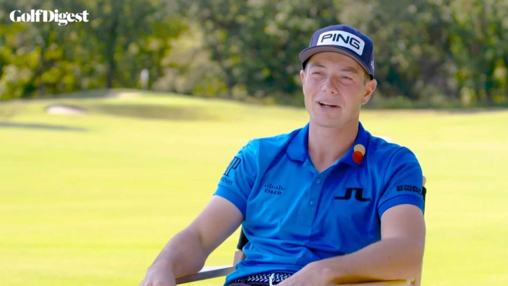 Off course with Viktor Hovland
